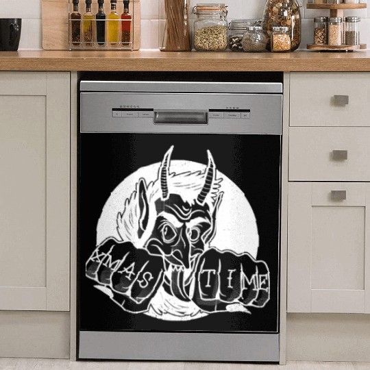 Christmas Krampus Dish Washer Covers