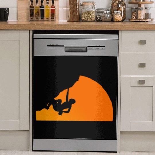 Climbing Sun - Climbing, Bouldering, Mountains, Gi Dish Washer Covers