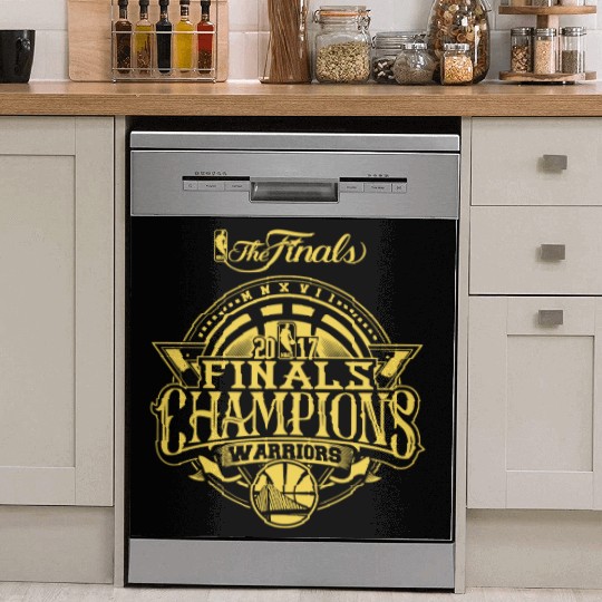 Golden State Warriors Finals Champions 2017 Dish Washer Covers