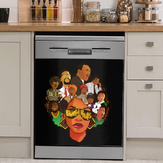Powerful Roots Black History Month Gift Dish Washer Covers
