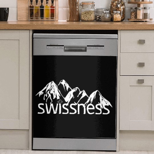 Swissness Switzerland Mountains Alps Schweiz Dish Washer Covers