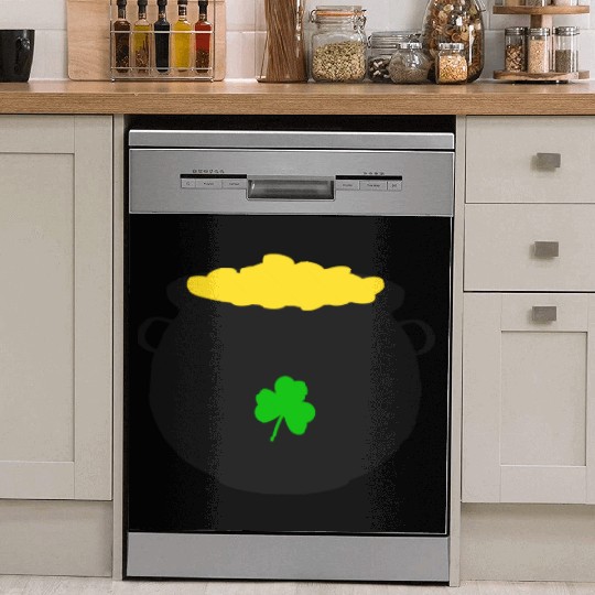 Pot of Gold St Patricks Day Dish Washer Covers