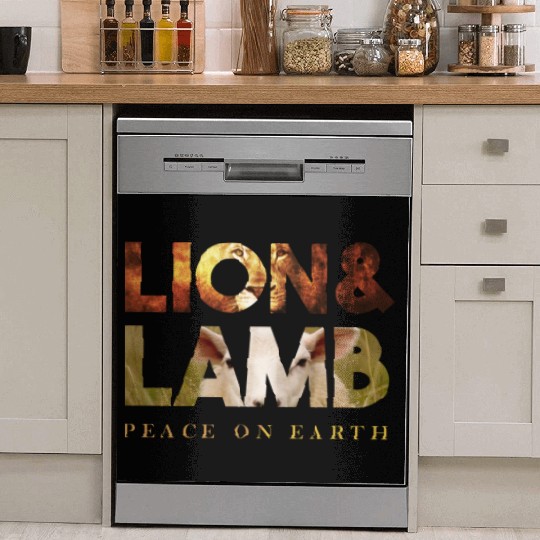 The lion and the lamb Dish Washer Covers
