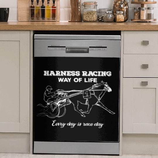 Harness Racing Way Of Life Every Day Is Race Day Dish Washer Covers
