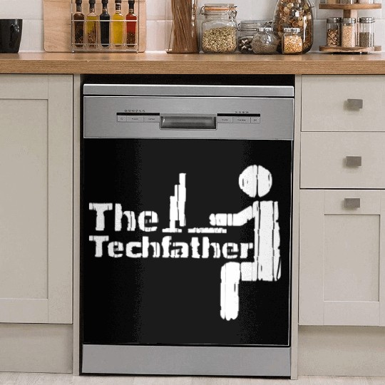 Computer science dad Dish Washer Covers