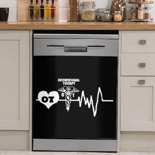 Occupational Therapy Heartbeat Dish Washer Covers