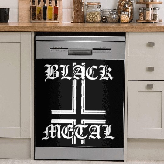 BLACK METAL Dish Washer Covers