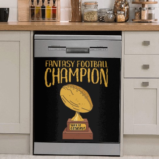 Fantasy football champion Dish Washer Covers