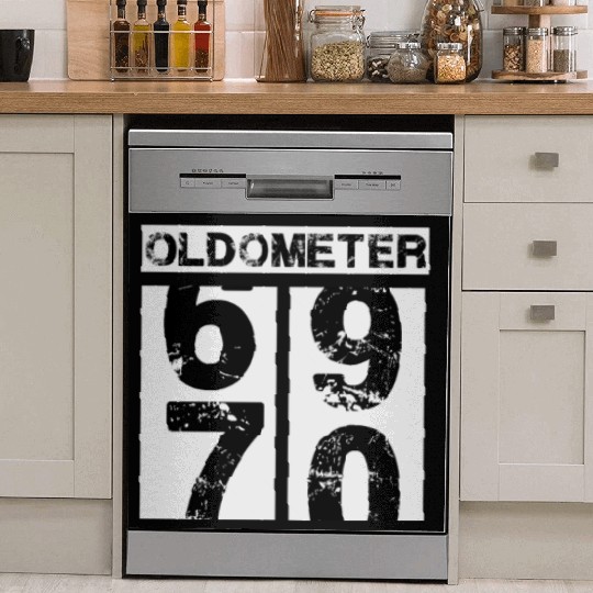 70th birthday jubilee celebration birthday celebr Dish Washer Covers