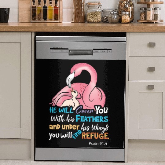 Bible Verse, Refuge Dish Washer Covers