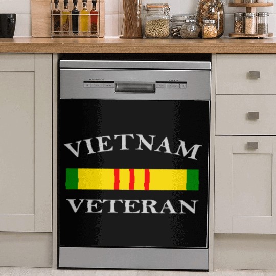 Vietnam Veteran Design Dish Washer Covers