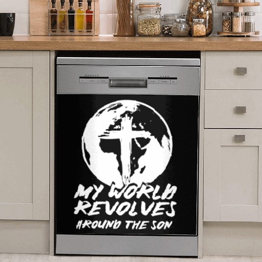 Jesu Christu Catholic Protestant Saying Church Dish Washer Covers