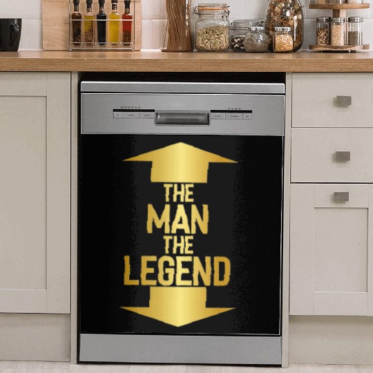the man the legend Dish Washer Covers