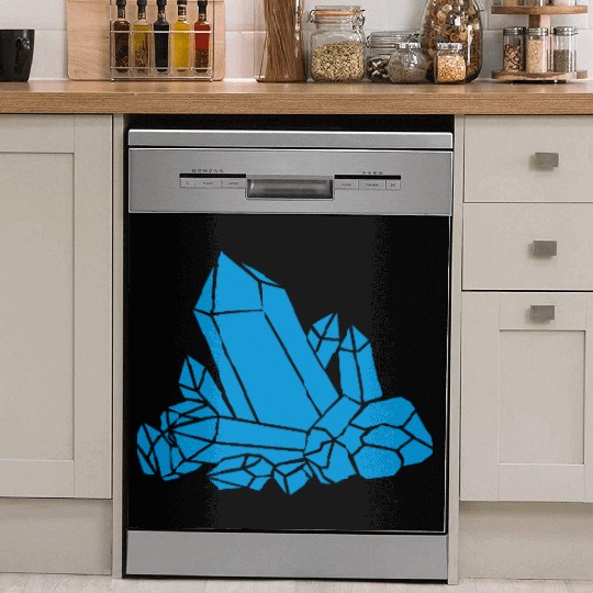 Blue crystal clipart Dish Washer Covers