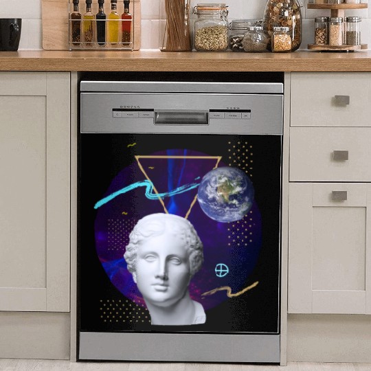 Earth - Ancient Gods and Planets Dish Washer Covers