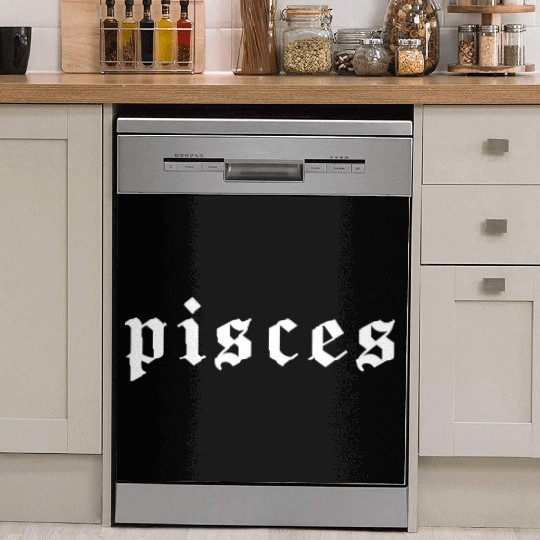 Pisces, Zodiac Sign, Astrology, Horoscope Dish Washer Covers