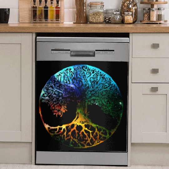 Tree of Life Mandala Dish Washer Covers