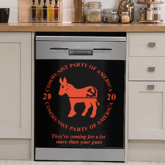 Communist Party of America Dish Washer Covers