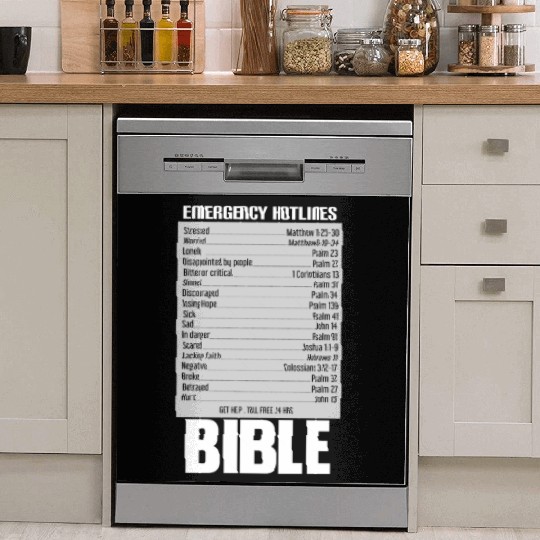 Bible Hotline Dish Washer Covers