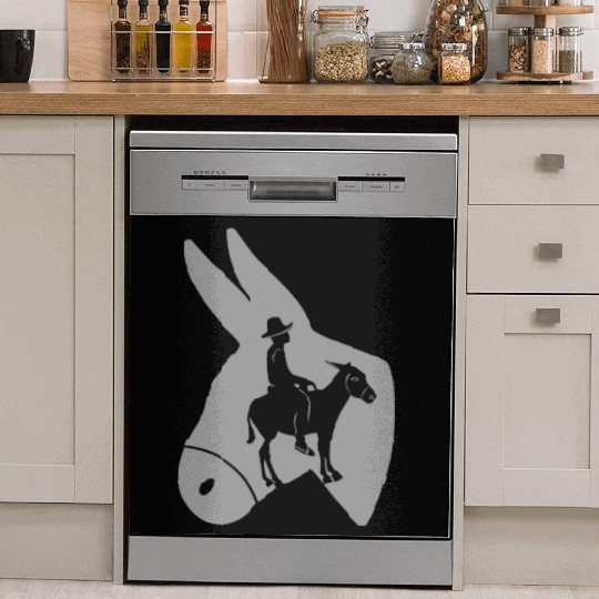 Donkey and Farmer Dish Washer Covers