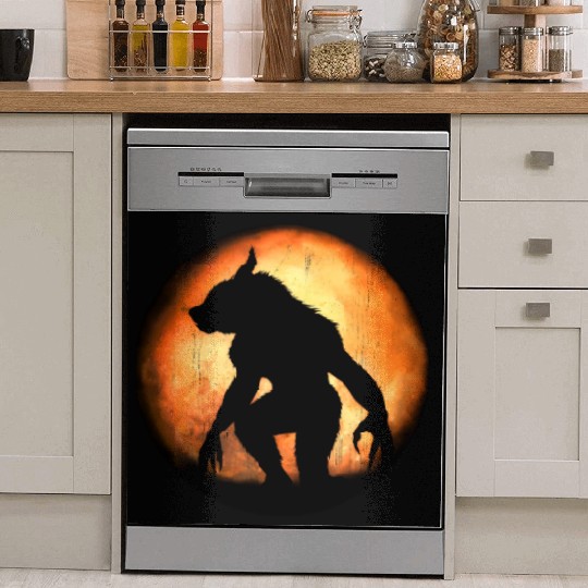 Werewolf Dish Washer Covers