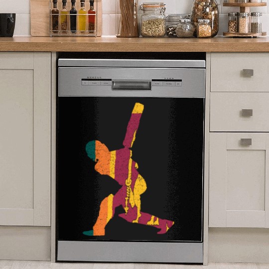 Sri Lanka Cricket Cricketplayer Batsman Dish Washer Covers