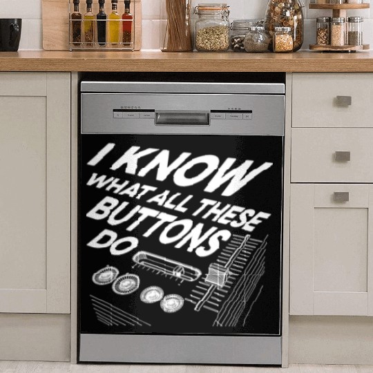 Detroit Techno House Music Festival Buttons EDM Dish Washer Covers