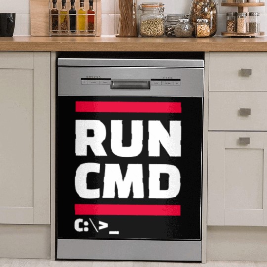 run cmd Dish Washer Covers