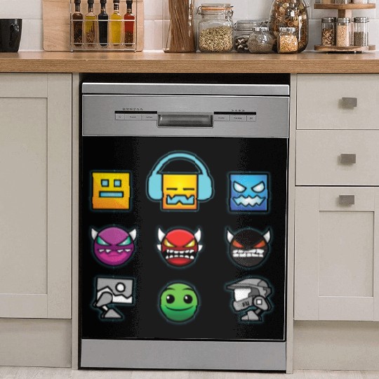 geometry dash insane Dish Washer Covers