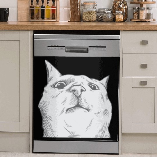 Cat Dad Cat Lover Catmom Cat Mom Cats Dish Washer Covers