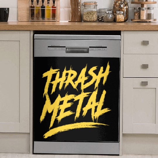 Thrash Metal Dish Washer Covers