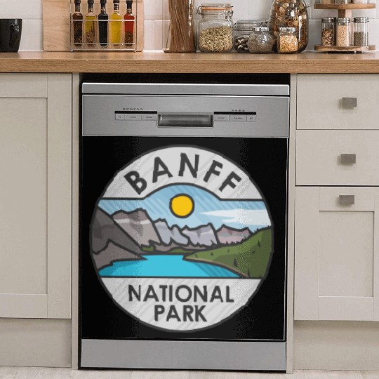 Banff National Park Dish Washer Covers