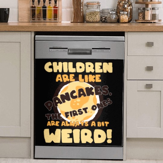 Kids big brother sister black humor sarkasm Dish Washer Covers