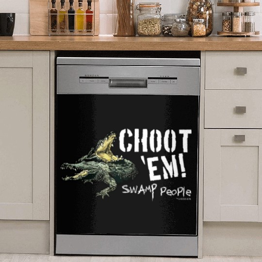 Swamp People Choot Em birthday christmas gift Dish Washer Covers