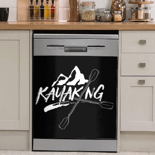 Kayaking Kayakist Kayak Paddle Kayaker Dish Washer Covers