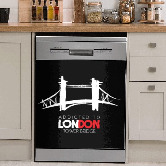 London Tower Bridge Dish Washer Covers