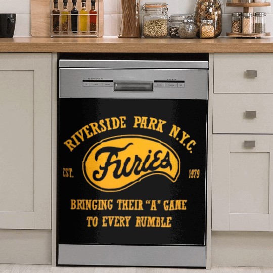 Baseball Furies - The Warriors Dish Washer Covers