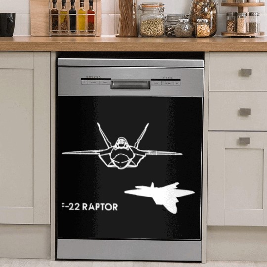 Lockheed Martin F-22 Raptor Dish Washer Covers