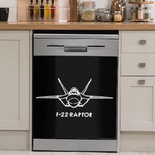 Lockheed Martin F-22 Raptor Dish Washer Covers