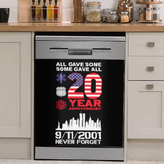 Patriot Day Never Forget 9 11 2001 Anniversary Dish Washer Covers