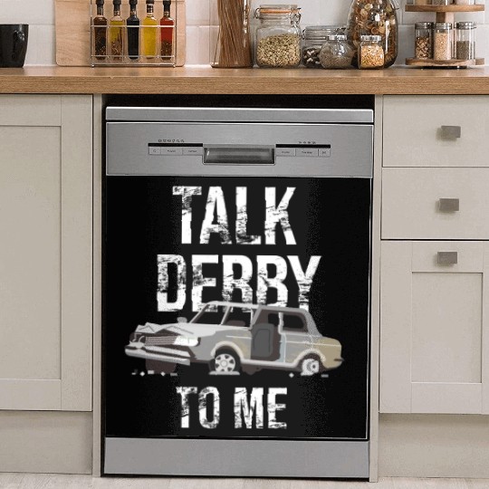 Demolition Derby Demo Derby Dirt Track Gift Idea Dish Washer Covers