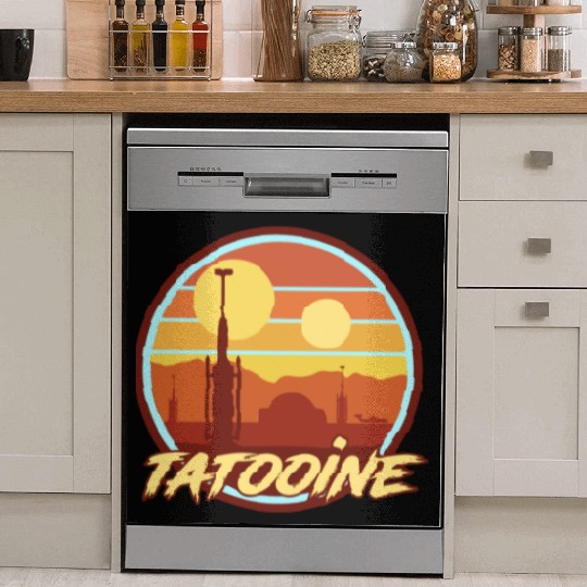 TATOOINE HOLIDAY Dish Washer Covers
