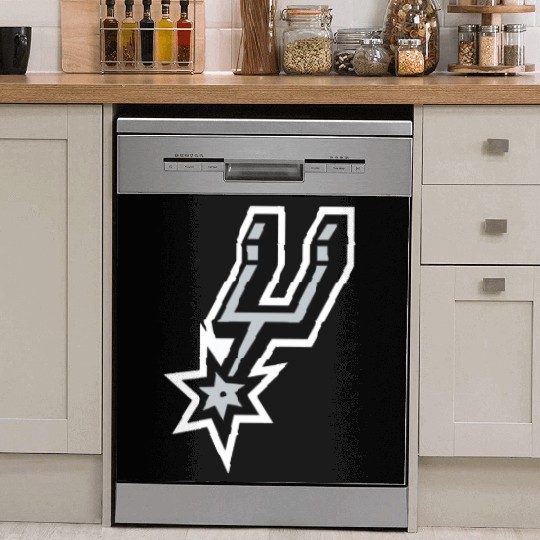 San Antonio Spurs Logo Dish Washer Covers