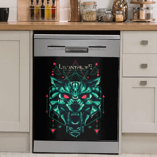 Werewolf Lycanthrope Dish Washer Covers