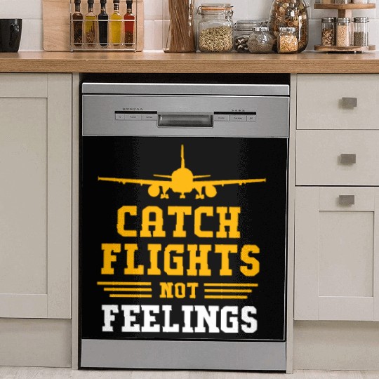 Air Traffic Controller Catch Flights Not Feelings Dish Washer Covers