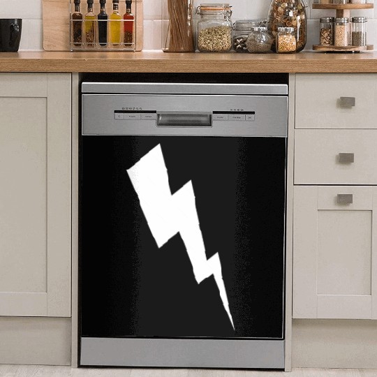 zeus lightening bolt Dish Washer Covers
