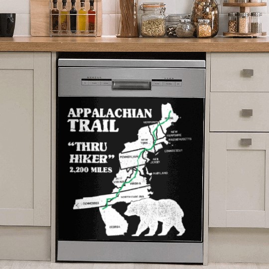 Thruh Hiker, Appalachian Trail - US Trail Dish Washer Covers