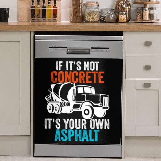 If You Don't Use Concrete It's Your Own Asphalt Dish Washer Covers