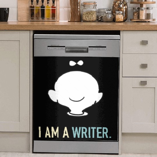 I am a writer Dish Washer Covers