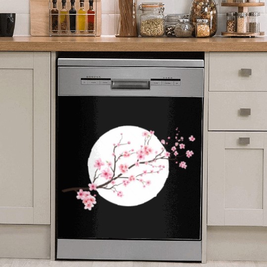 Cherry Blossoms Spring Japan Nature Dish Washer Covers